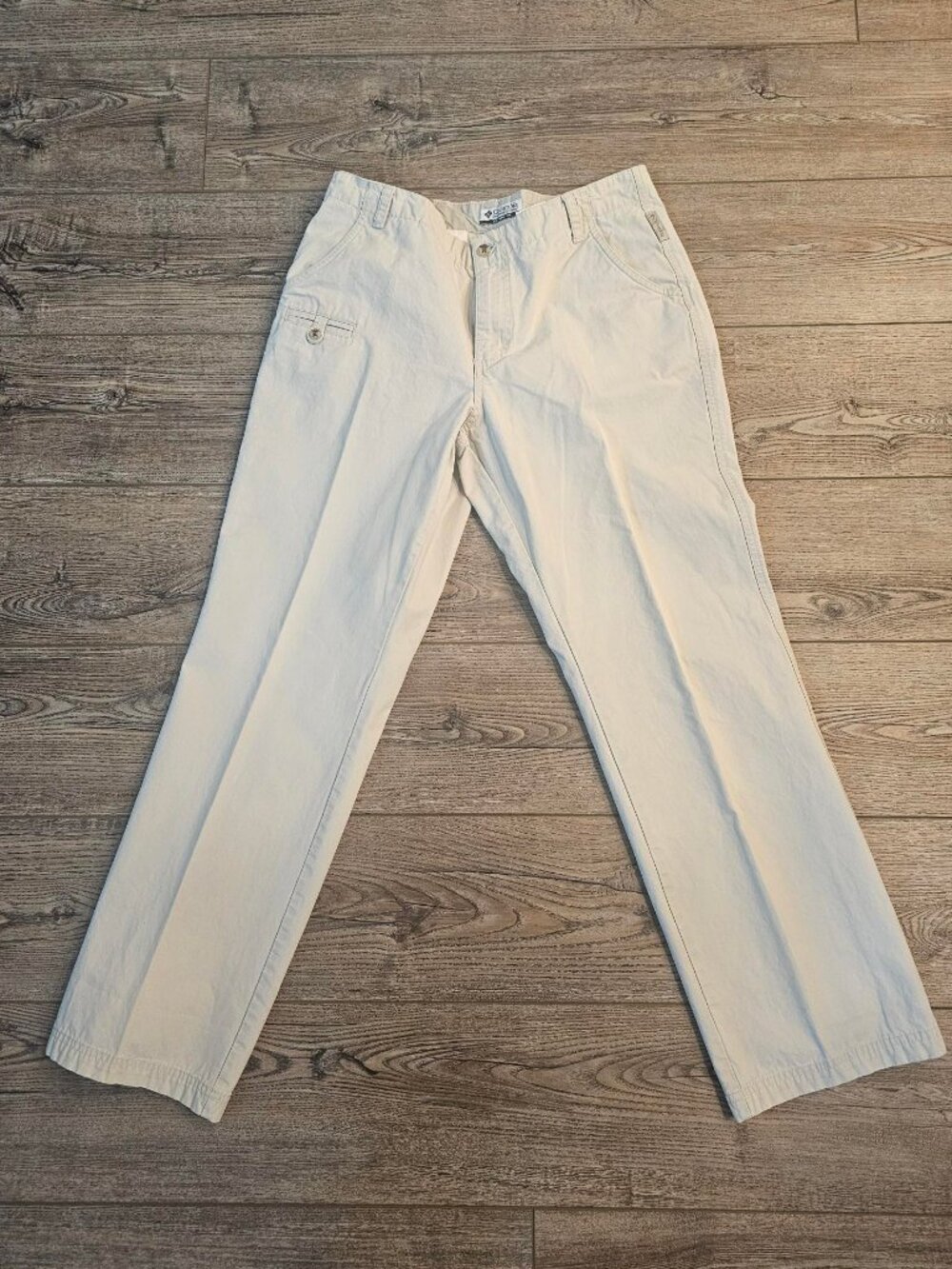 Columbia Sportswear ROC Straight Leg Pants, Beige/Khaki Size 10